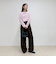 レオパードプリントロンTシャツ