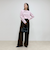 レオパードプリントロンTシャツ