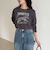 レオパードプリントロンTシャツ