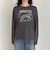レオパードプリントロンTシャツ