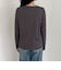 レオパードプリントロンTシャツ