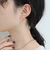 星フープピアス