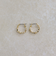 星フープピアス