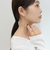 スイングドロップストーンピアス