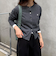 FR刺繍ベーシックカーディガン