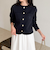 刺繍入りコンパクトニットジャケット