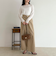 ウールブレンドシアーロンTシャツ