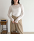 ウールブレンドシアーロンTシャツ
