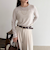 ウールブレンドシアーロンTシャツ