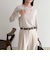 ウールブレンドシアーロンTシャツ