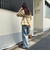 オンブレーチェックキャミビスチェ