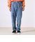 【シーズンレス/UNISEX】ケミカルウォッシュ ワイドデニムイージーパンツ