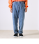 【シーズンレス/UNISEX】ケミカルウォッシュ ワイドデニムイージーパンツ