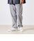 【シーズンレス/UNISEX】ケミカルウォッシュ ワイドデニムイージーパンツ