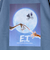 【E.T. & JAWS】UNISEX ヴィンテージ風 裏起毛スウェット