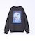 【E.T. & JAWS】UNISEX ヴィンテージ風 裏起毛スウェット