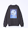 【E.T. & JAWS】UNISEX ヴィンテージ風 裏起毛スウェット