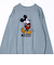 【MICKEY&JERRY】UNISEX シャギージャガードニット
