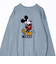 【MICKEY&JERRY】UNISEX シャギージャガードニット