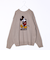 【MICKEY&JERRY】UNISEX シャギージャガードニット