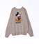 【MICKEY&JERRY】UNISEX シャギージャガードニット