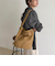 【WEB限定カラー】スエードベルトホーボーバッグ