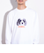 【人気シリーズ】【DOG&CAT】犬猫プリント クルーネックロンT