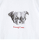 【人気シリーズ】【DOG&CAT】犬猫プリント クルーネックロンT
