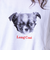 【人気シリーズ】【DOG&CAT】犬猫プリント クルーネックロンT
