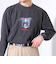 【人気シリーズ】【DOG&CAT】犬猫ピグメント クルーネックロンT