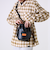 【UNIVERSAL OVERALL】ECO レザー巾着 ショルダーバッグ