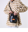 【UNIVERSAL OVERALL】ECO レザー巾着 ショルダーバッグ