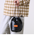 【UNIVERSAL OVERALL】ECO レザー巾着 ショルダーバッグ