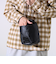 【UNIVERSAL OVERALL】ECO レザー巾着 ショルダーバッグ