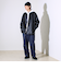 【本革見え/3サイズ展開】UNISEX レザーシャウター フェイクレザーシャツ