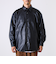 【本革見え/3サイズ展開】UNISEX レザーシャウター フェイクレザーシャツ