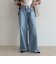 ドロストデニムパンツ