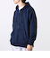 【カルボアシリーズ】UNISEX ワイドジップパーカー