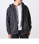 【カルボアシリーズ】UNISEX ワイドジップパーカー