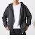 【カルボアシリーズ】UNISEX ワイドジップパーカー