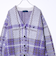 【実績品番/UNISEX/別注柄あり】【BHPC】モヘヤタッチニットカーディガン
