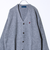 【実績品番/UNISEX/別注柄あり】【BHPC】モヘヤタッチニットカーディガン