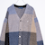 【実績品番/UNISEX/別注柄あり】【BHPC】モヘヤタッチニットカーディガン