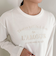 ワントーンロゴロンTシャツ