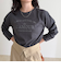 ワントーンロゴロンTシャツ