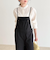 バンドカラーフリルシャツ
