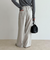 ウールライクイージーワークパンツ