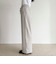 ウールライクイージーセミワイドパンツ