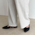 ウールライクイージーセミワイドパンツ