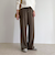 ウールライクイージーセミワイドパンツ